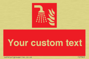 Custom Fire Water fog applicator