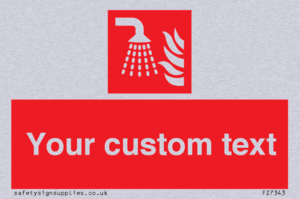 Custom Fire Water fog applicator