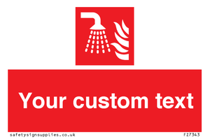 Custom Fire Water fog applicator