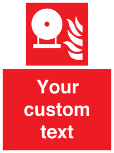 Custom Fire Extinguisher bottle