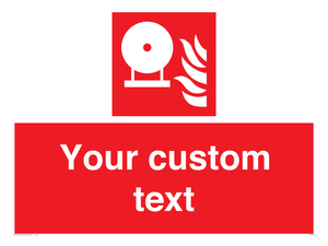 Custom Fire Extinguisher bottle