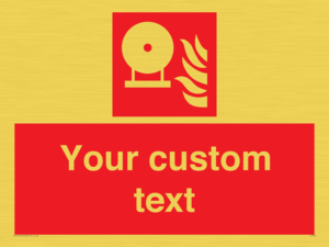 Custom Fire Extinguisher bottle