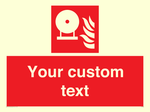 Custom Fire Extinguisher bottle