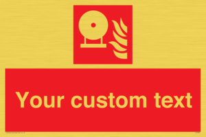 Custom Fire Extinguisher bottle