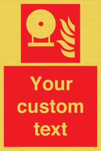 Custom Fire Extinguisher bottle