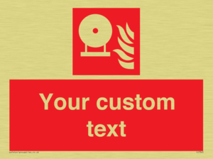 Custom Fire Extinguisher bottle