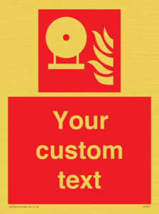 Custom Fire Extinguisher bottle