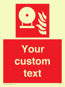 Custom Fire Extinguisher bottle