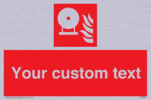 Custom Fire Extinguisher bottle