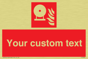 Custom Fire Extinguisher bottle