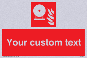 Custom Fire Extinguisher bottle