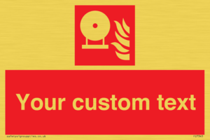 Custom Fire Extinguisher bottle