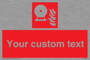 Custom Fire Extinguisher bottle