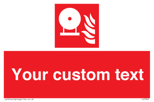 Custom Fire Extinguisher bottle