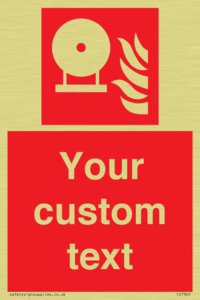 Custom Fire Extinguisher bottle