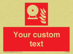 Custom Fire Extinguisher bottle