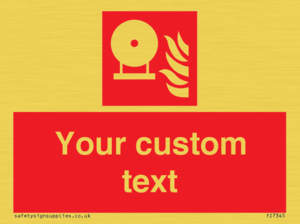 Custom Fire Extinguisher bottle