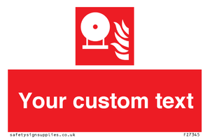 Custom Fire Extinguisher bottle