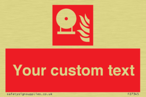 Custom Fire Extinguisher bottle