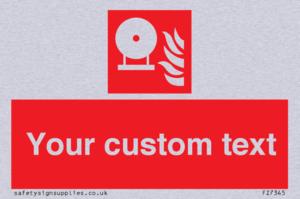 Custom Fire Extinguisher bottle