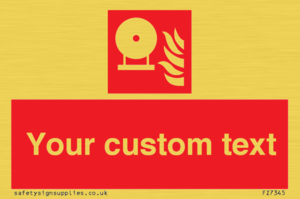 Custom Fire Extinguisher bottle