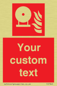 Custom Fire Extinguisher bottle