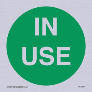 IN USE