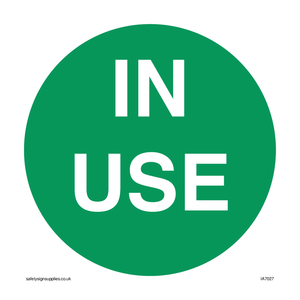 IN USE