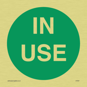 IN USE