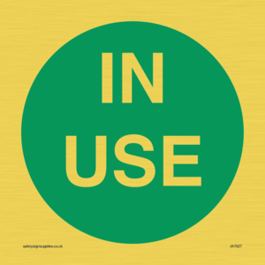 IN USE