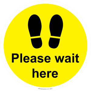 Please wait here