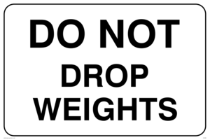 Do not drop weights