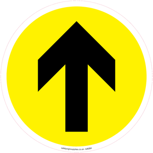 Directional arrow sign