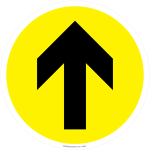 Directional arrow sign 