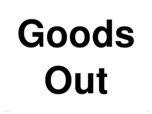 Goods Out