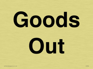 Goods Out