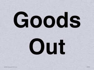 Goods Out