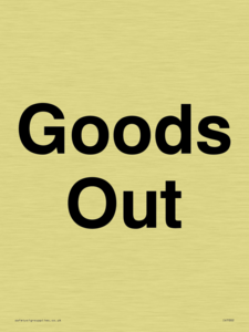 Goods Out