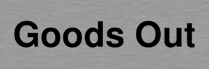 Goods Out