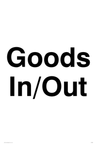 Goods In/Out