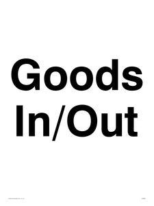 Goods In/Out