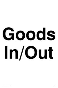 Goods In/Out