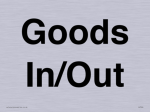 Goods In/Out