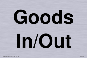 Goods In/Out