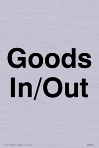Goods In/Out