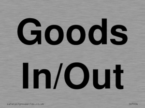 Goods In/Out
