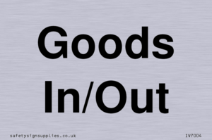 Goods In/Out
