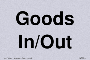 Goods In/Out
