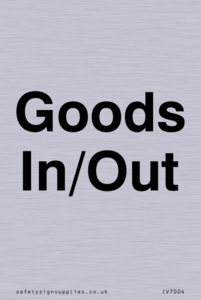 Goods In/Out
