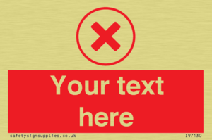 Custom red background, red cross in circle